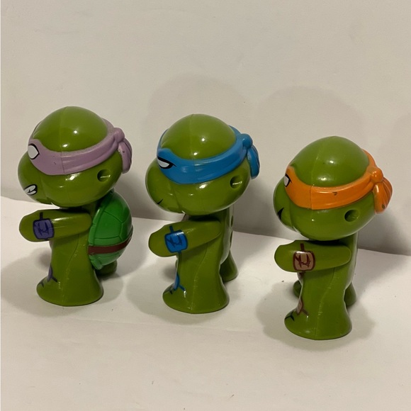 Kidrobot Teenage Mutant Ninja Turtles Ooze Action Figures only lot of 3 - Picture 4 of 11